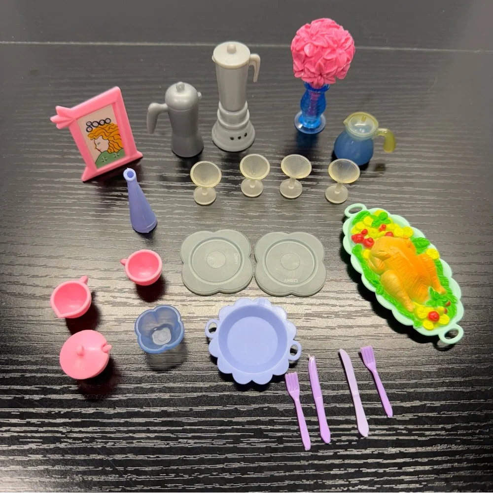 Barbie All‎ Around Home Dining Room Playset 2000 Mattel 67553